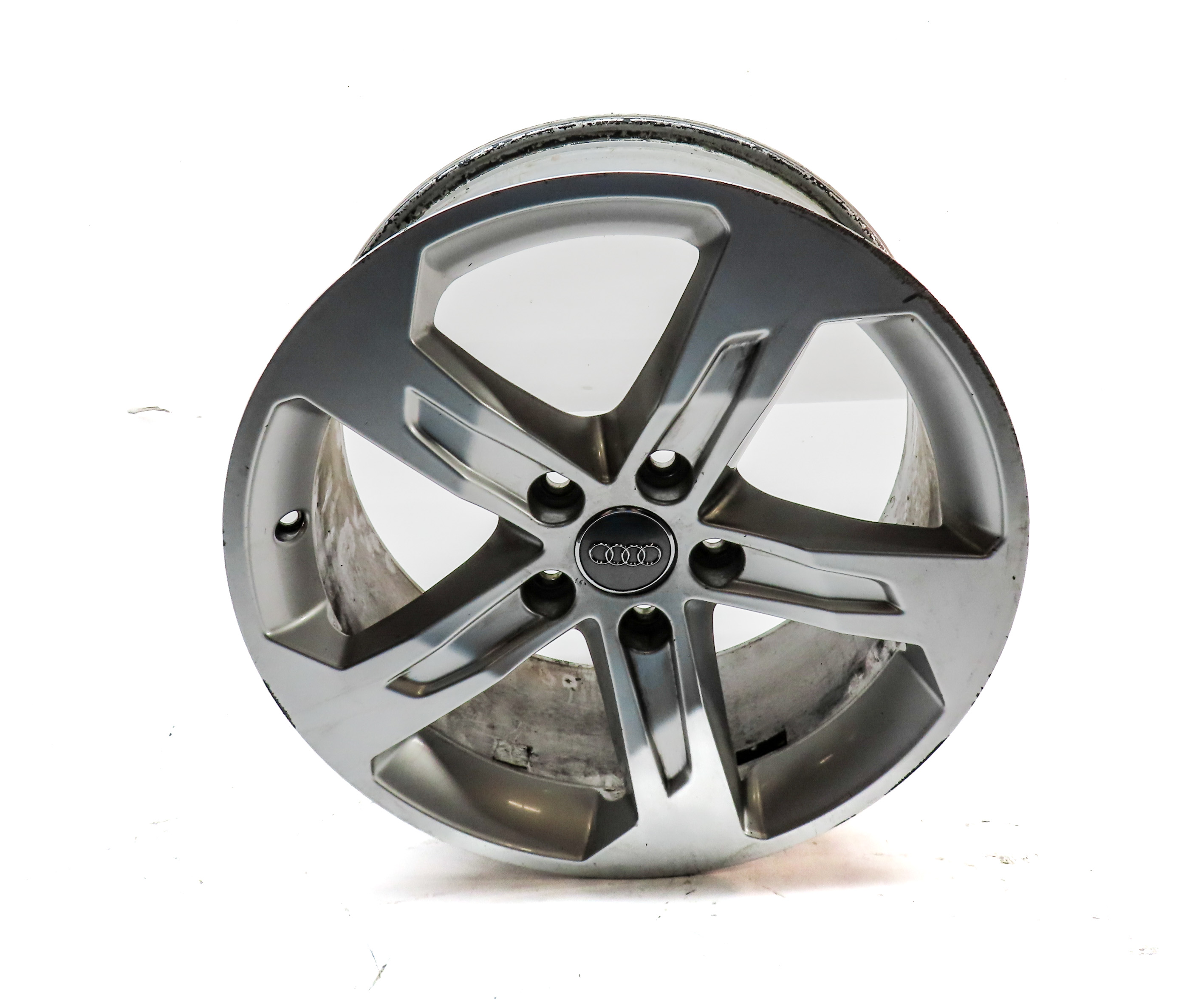 2017-2018 AUDI A3 (8V) 17X7.5 INCH ALUMINUM ALLOY 5 SPOKE (OPT CTO) WHEEL RIM — exact item pictured